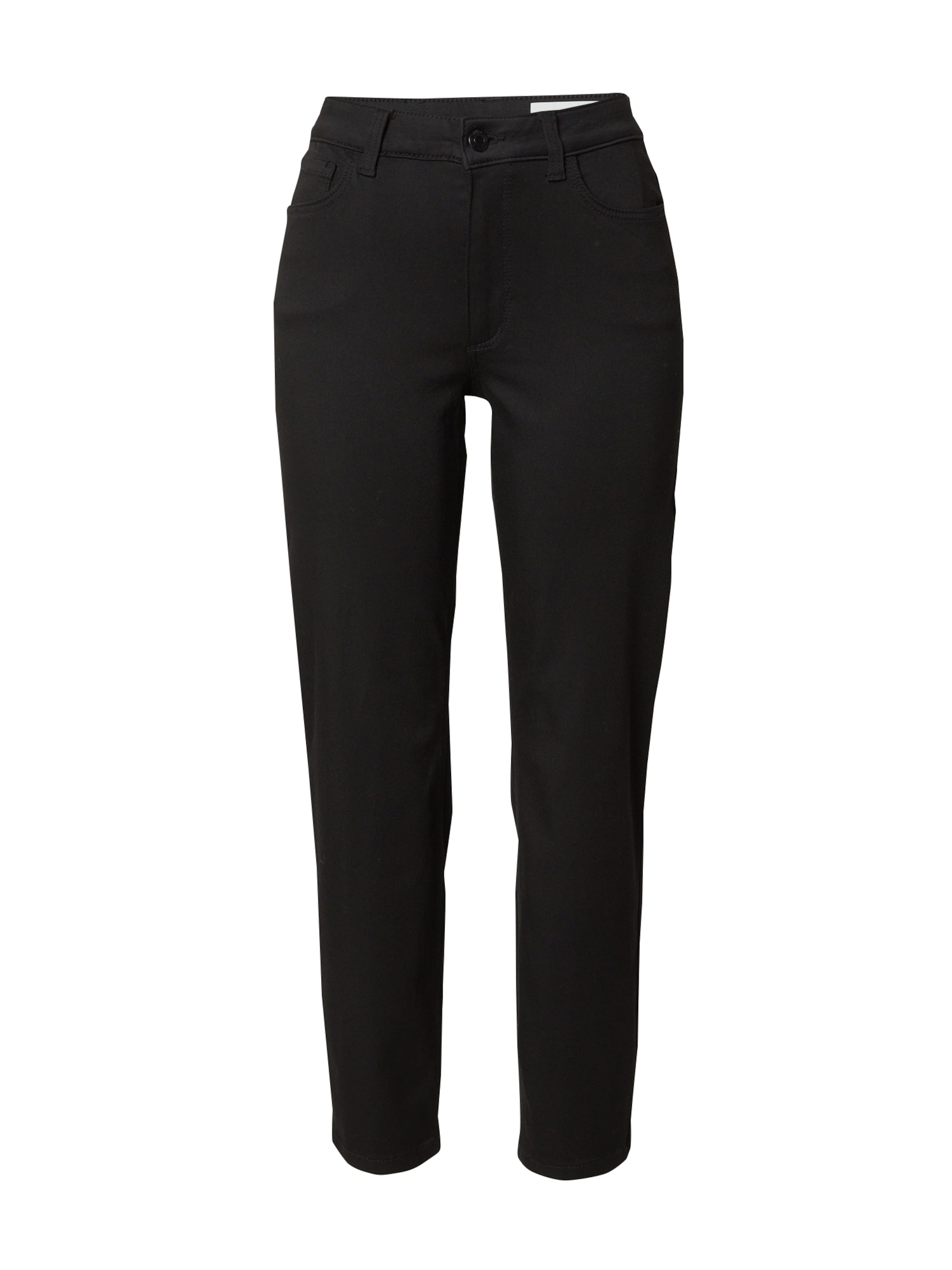 Coupe slim Jean Noisy may en noir : devant