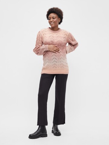 MAMALICIOUS Pullover 'Linia' in Lila