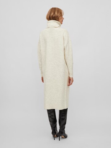 VILA Knitted dress 'Mathilda' in Beige