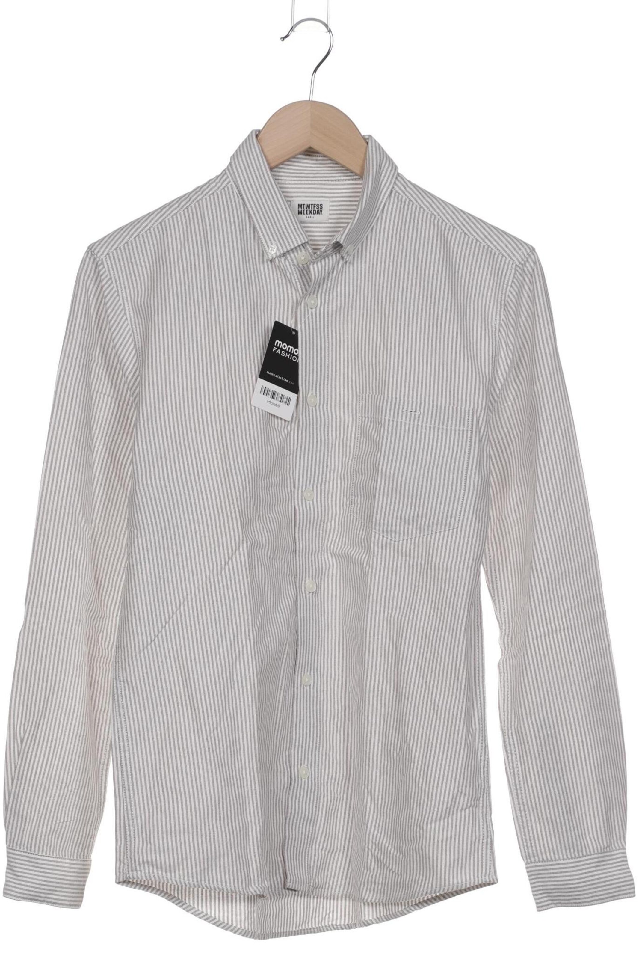 WEEKDAY Hemd S in Beige: Vorderseite