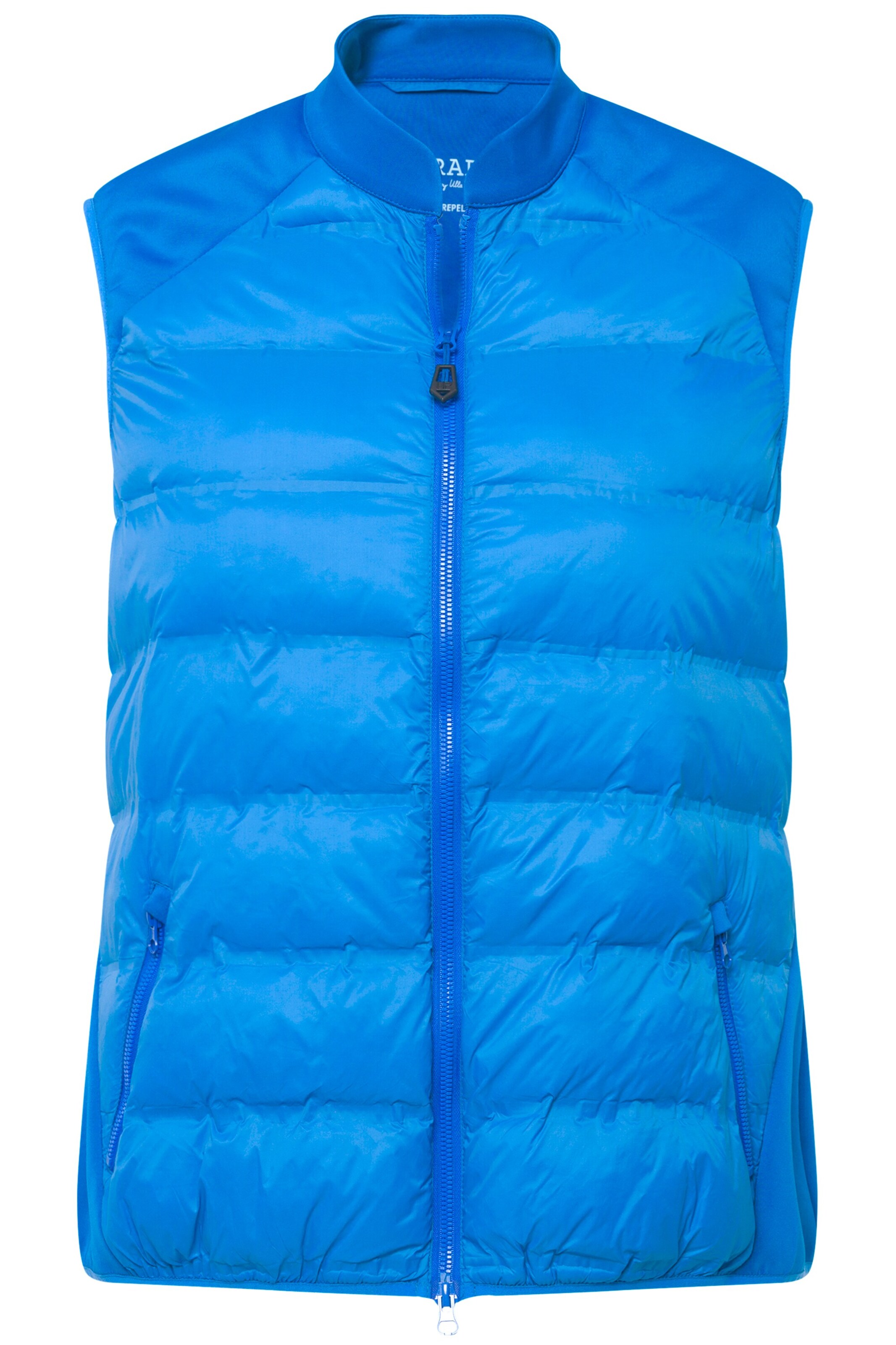 Ulla Popken Bodywarmer in Blauw: voorkant