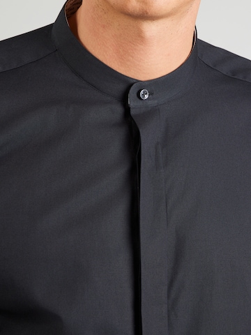 HUGO Úzky strih Košeľa 'Kaleb' - Čierna