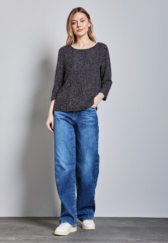 STREET ONE Shirt in Blau