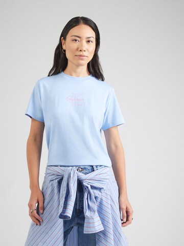 mėlyna Calvin Klein Jeans Marškinėliai: priekis