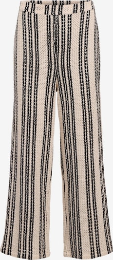 OBJECT Hlače 'OBJOLAF' u boja pijeska / crna, Pregled proizvoda