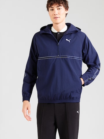 PUMA Prehodna jakna 'Class' | modra barva: sprednja stran
