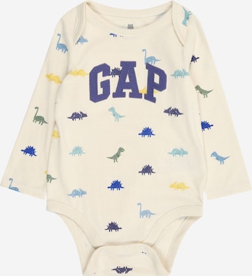 Barboteuse / body GAP en beige : devant