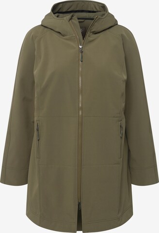 Ulla Popken Performance Jacket in Green: front