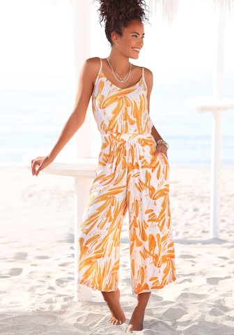 s.Oliver Jumpsuit in Orange: front