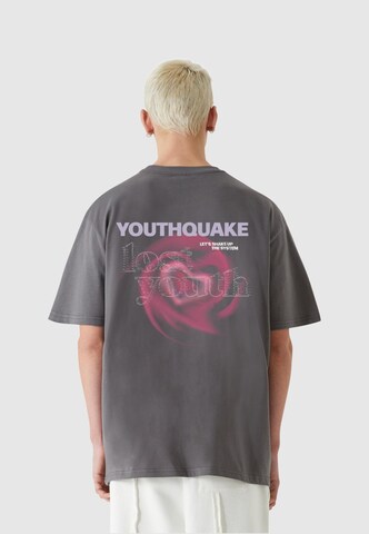 Lost Youth Póló 'Youthqauke' - szürke