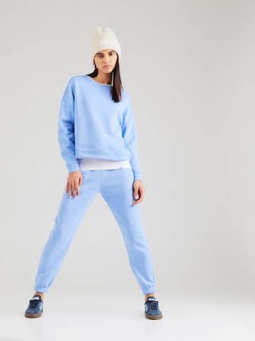 PIECES Tapered Hose 'CHILLI' in Blau