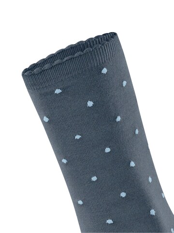 FALKE Socks 'Spike Dot' in Blue