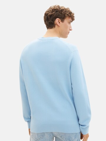 TOM TAILOR DENIM Sweater in Blue