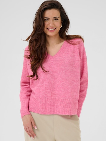 Kaffe Pullover 'KANiel' in Pink: Vorderseite