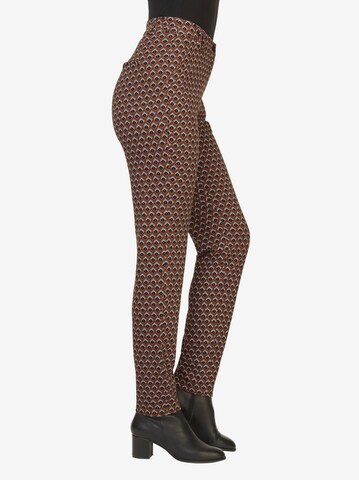 Coupe slim Pantalon heine en marron