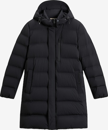 Manteau d’hiver Woolrich en noir : devant