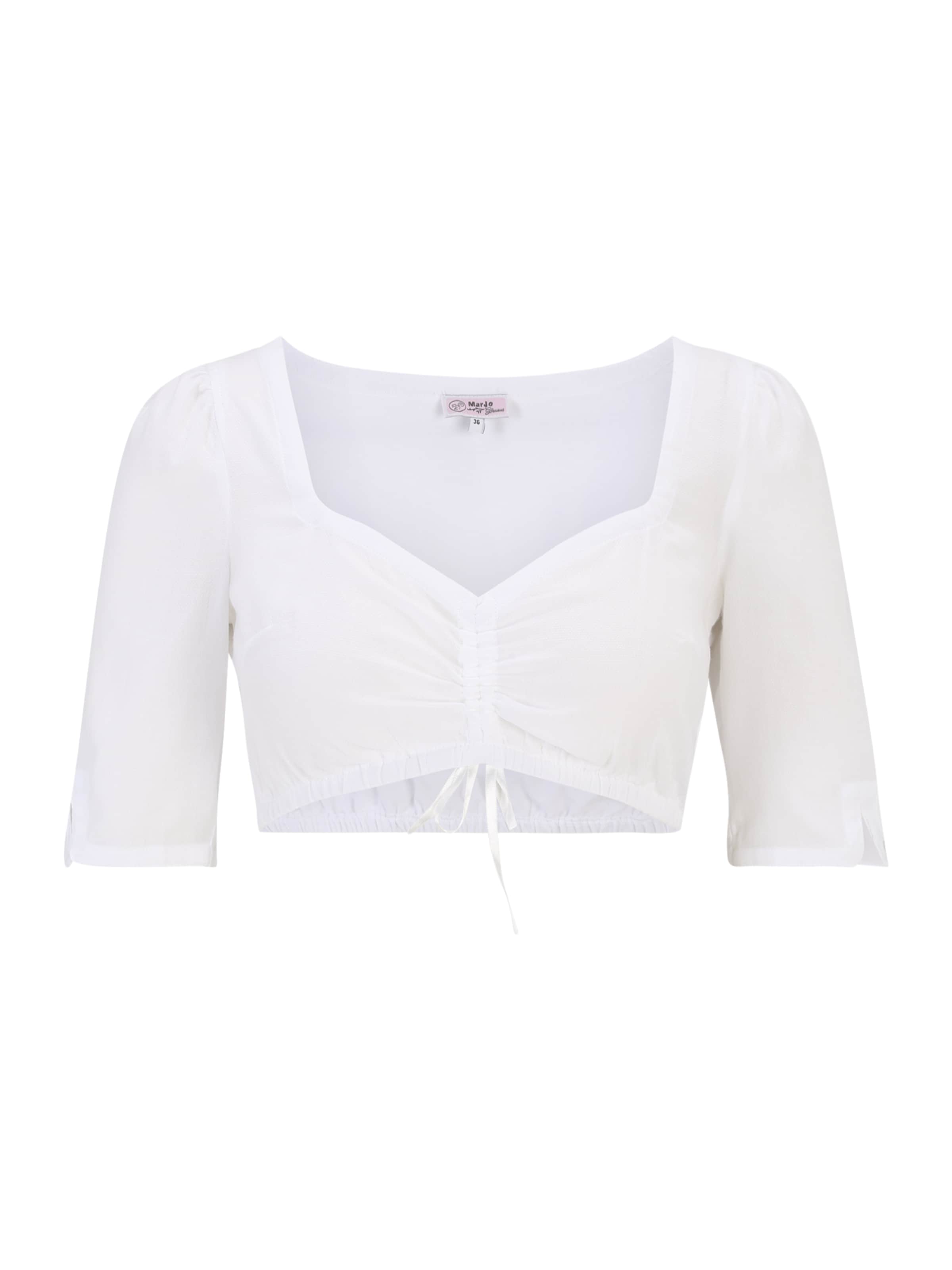 Camicia da donna 'Marzling' di MARJO in bianco: frontale