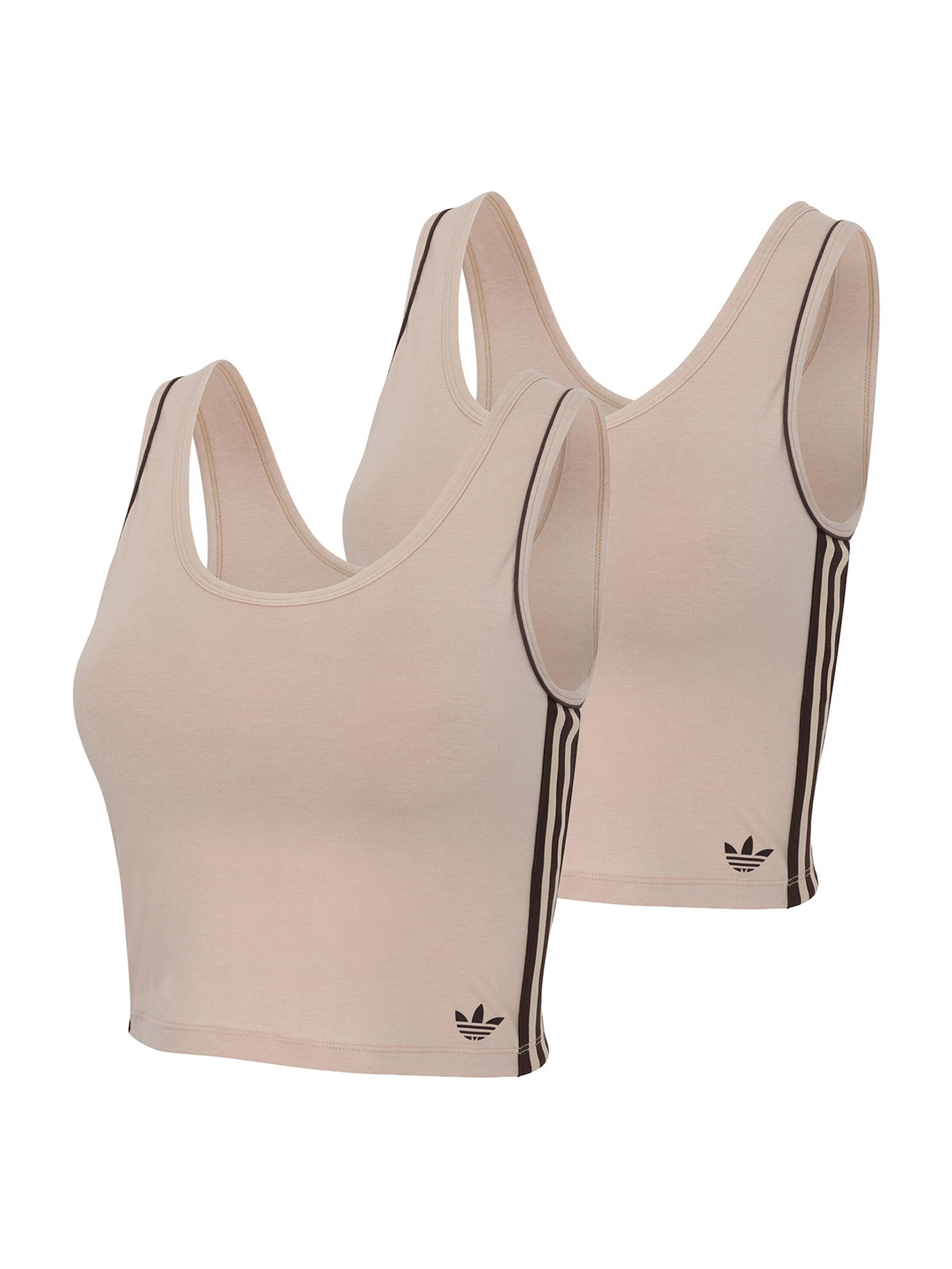ADIDAS ORIGINALS Top ' Adicolor Comfort Flex ' in Beige: voorkant