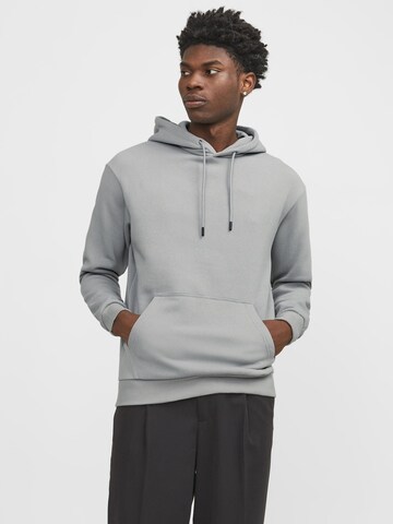 JACK & JONES Sweatshirt 'JJEBRADLEY' in Grey: front