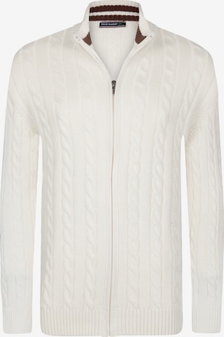 balts Felix Hardy Adīta jaka: no priekšpuses