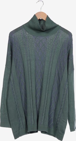 SHEEGO Sweater & Cardigan in 4XL in Green: front