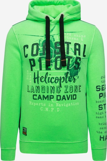 CAMP DAVID Majica | zelena barva, Prikaz izdelka