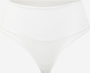SPANX Thong in White: front