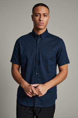 Matinique Regular fit Button Up Shirt 'Trostol  ' in Blue: front