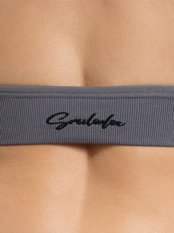 Smilodox Bralette Sports bra 'Silvia' in Grey