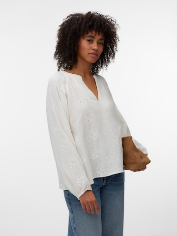VERO MODA Μπλούζα 'VMNATALI' σε λευκό: μπροστά