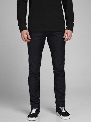 Coupe slim Jean 'Tim' JACK & JONES en noir : devant