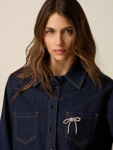 oltre Blouse in Blauw