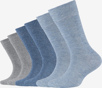 camano Socken in Blau: predná strana