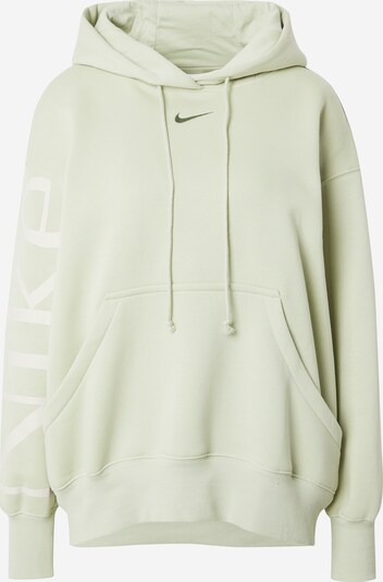 Nike Sportswear Sportisks džemperis 'Phoenix Fleece', krāsa - pasteļzaļš / balts, Preces skats