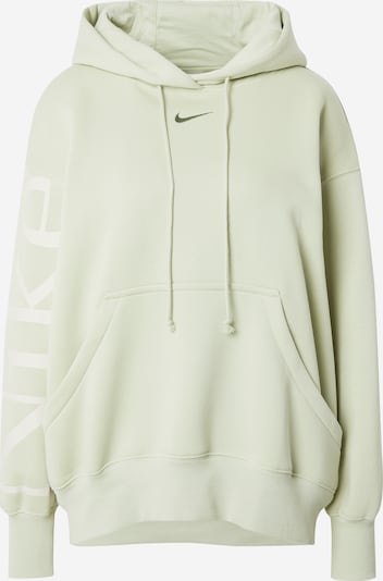 Nike Sportswear Sweatshirt 'Phoenix Fleece' i pastellgrön / vit, Produktvy
