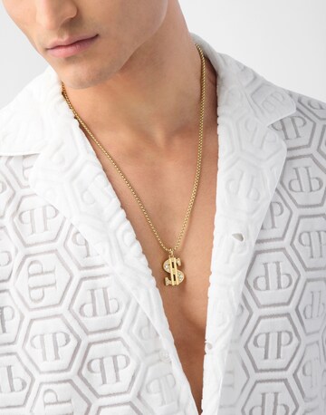 Philipp Plein Jewellery Ketting 'PLEIN VALENTINE' in Goud