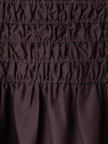 Fustă 'Siros' de la MANGO pe maro