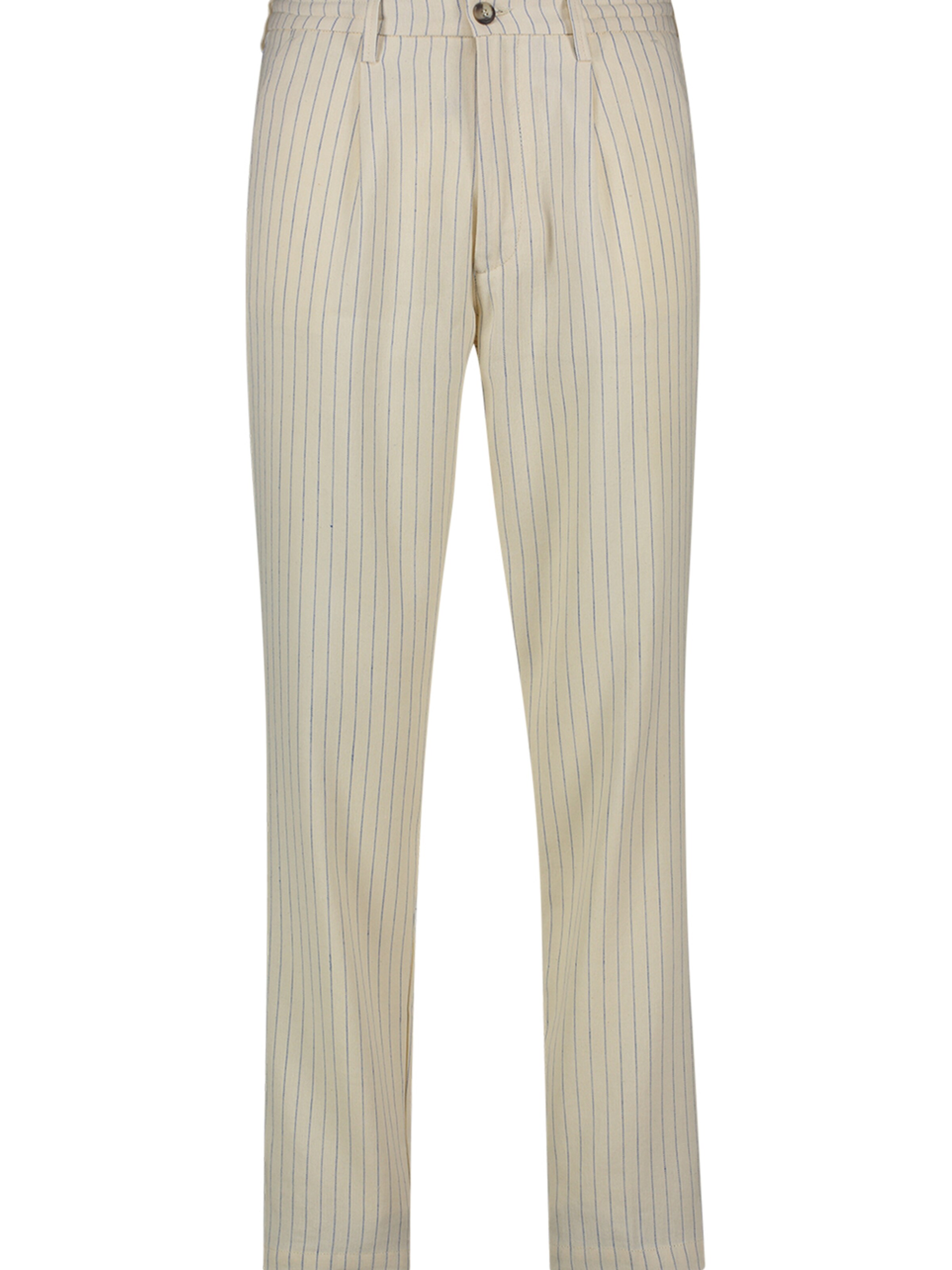 Flared Pantaloni con pieghe di Re_HasH in bianco: frontale
