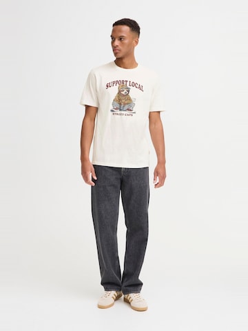T-Shirt ' BHIRVING ' BLEND en blanc