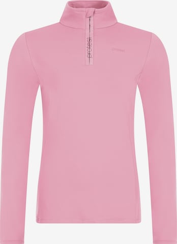 PROTEST Athletic Sweatshirt 'REFABRIZ' in Pink: front