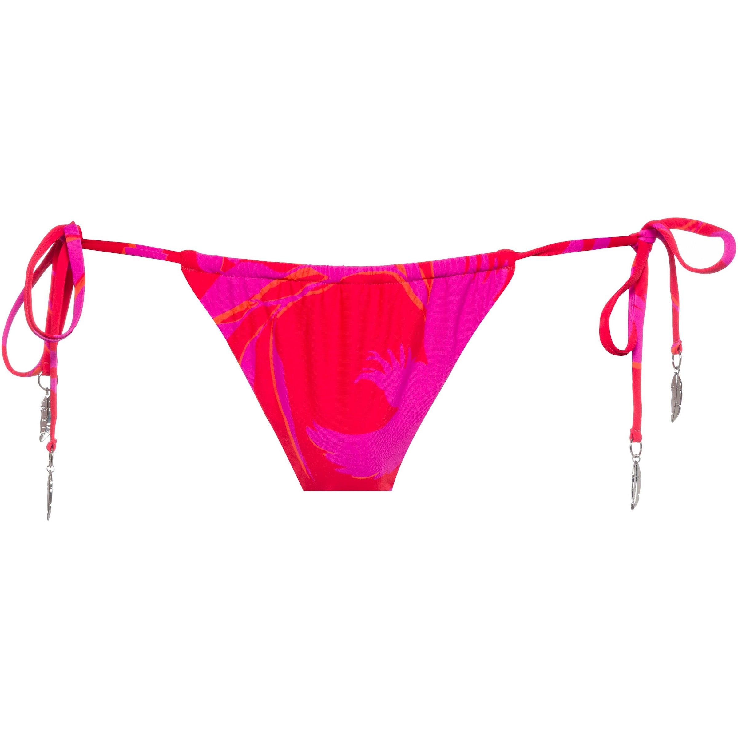 Seafolly Bikini Bottoms 'Birds of Paradise' in Red: front