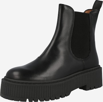 Chelsea Boots 'ALINA' Ten Points en noir : devant