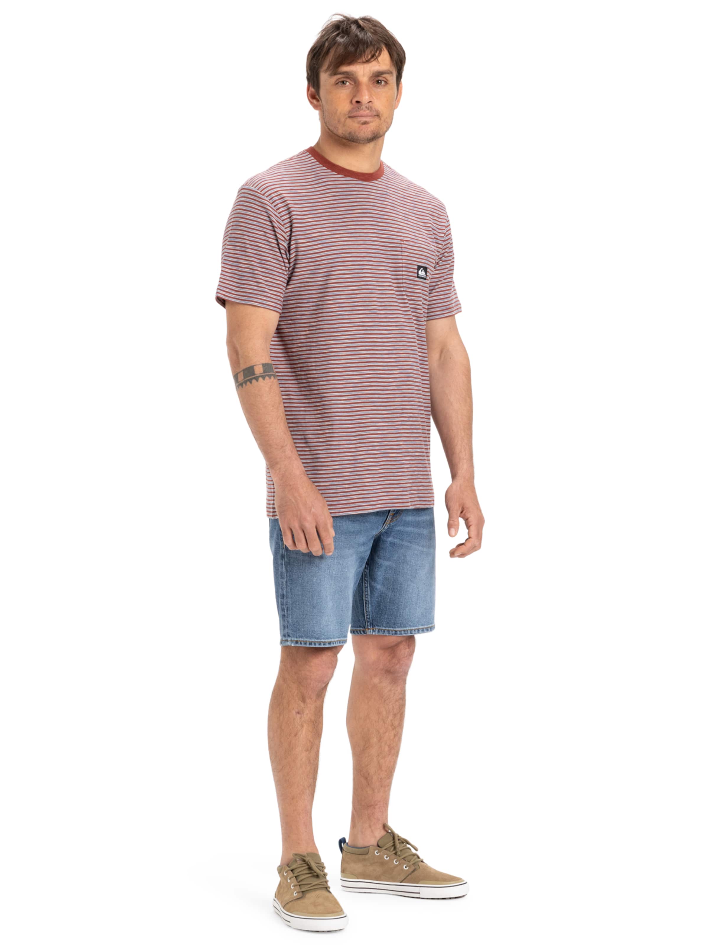 QUIKSILVER Shirt 'Kentin' in Brown