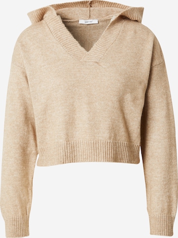 ABOUT YOU Sweater 'Carola' in Beige: front