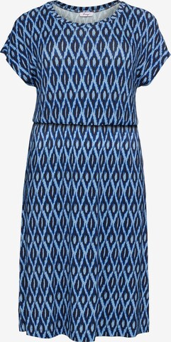 SHEEGO Dress in Blue: front