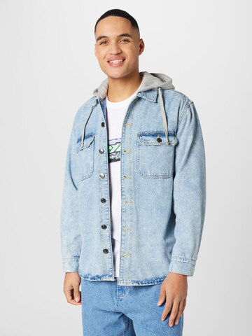 Redefined Rebel Between-season jacket 'Oliver' in Blue: front