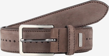 Ceinture bugatti en marron : devant