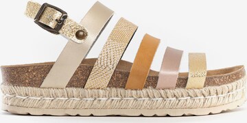 Bayton - Sandalias 'Umbria' en oro