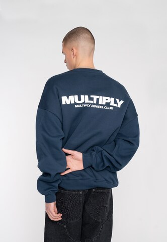 Multiply Apparel Μπλούζα φούτερ σε μπλε: μπροστά