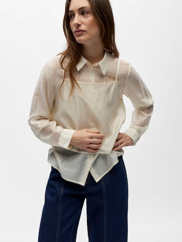 OBJECT - Blusa 'OBJElisa' en beige